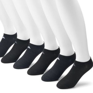🤑NWOT 6pk adidas No-Show Superlite Socks